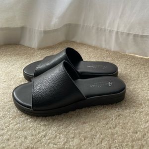 Black sandals